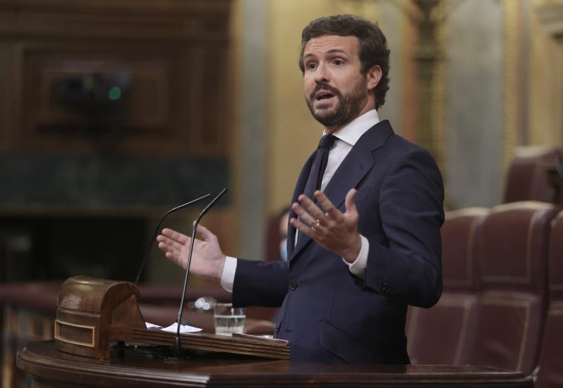 El que fuera presidente del PP hasta hace apenas un año, Pablo Casado