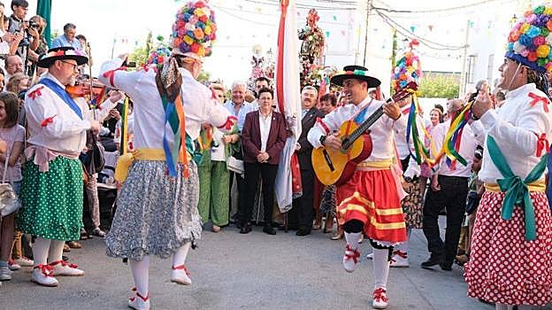 Los danzantes de San Isidro Labrador en Fuente Tójar