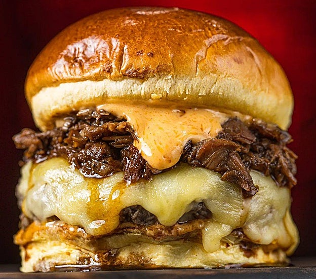 Hamburguesa con la que Gottan participará en la competición de Córdoba