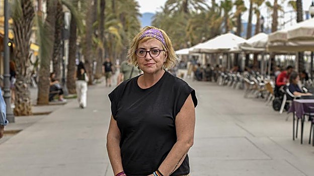 Teresa Prados, tras la entrevista con ABC