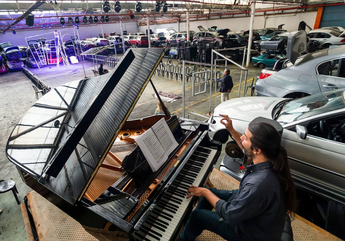 Ensayo de la ópera Rigoletto