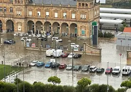 El aguacero en Zamora inunda bajos y garajes y deja grandes balsas por toda la ciudad