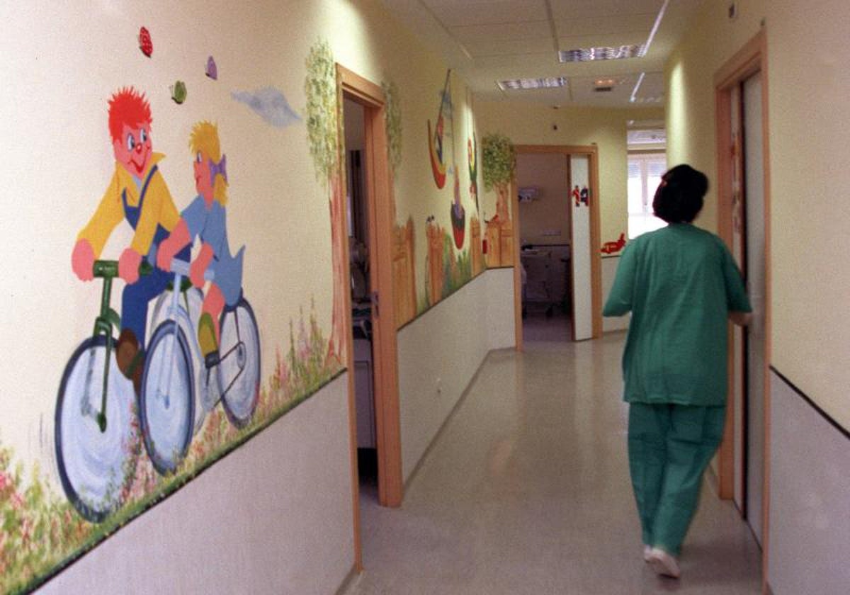 Interior del Hospital Infantil del Niño Jesús