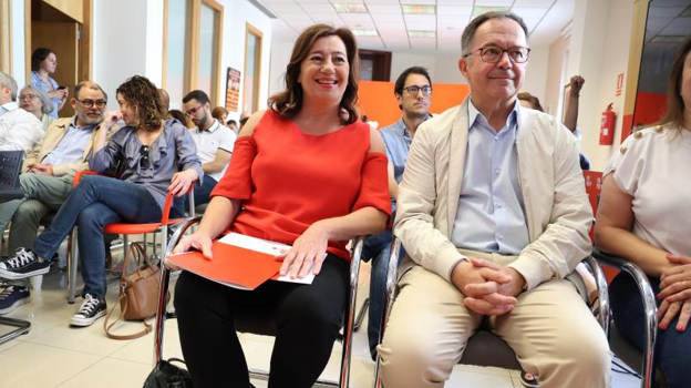 Francina Armengol, la semana pasada, durante el Consejo Político del PSOE en Baleares