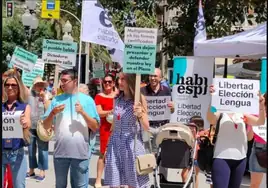La ley de libertad de elección de lengua en defensa del castellano se abre paso en Valencia
