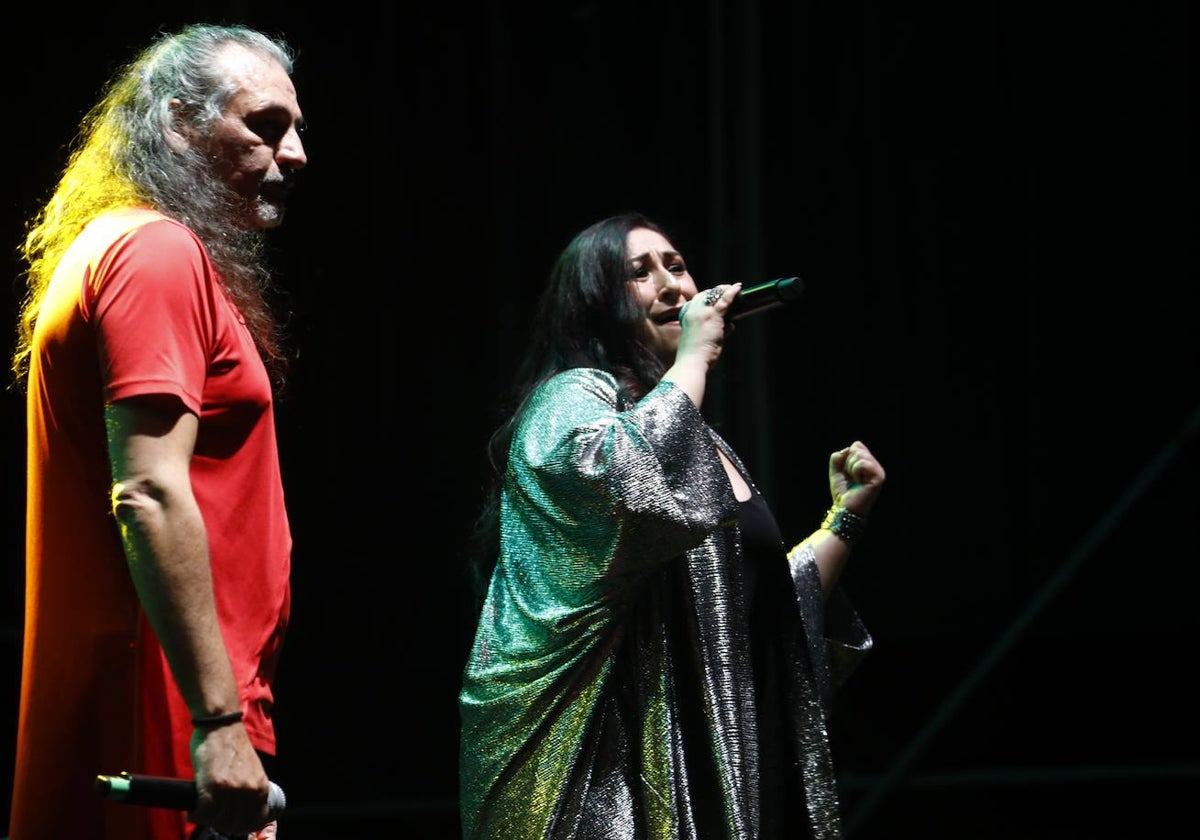 Imagen de archivo de un concierto de Camela