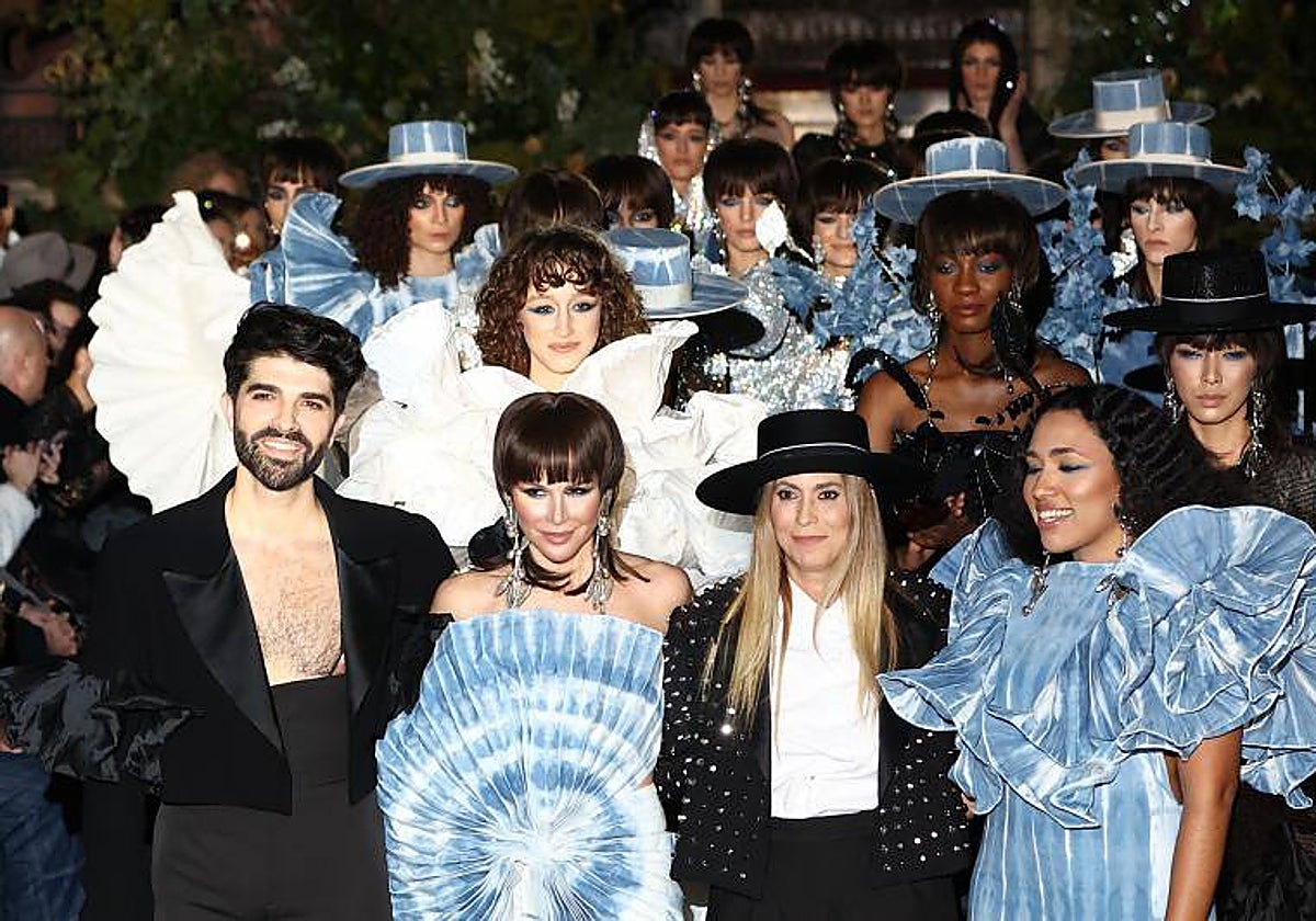 La modista cordobesa, en París el pasado enero