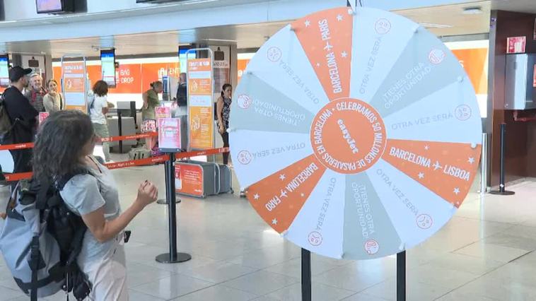 Easyjet alcanza los 50 millones de pasajeros transportados en Barcelona