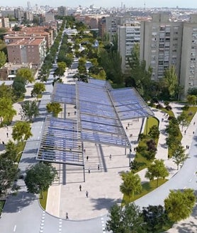 Imagen secundaria 2 - El Ayuntamiento de Madrid ya ha redactado su proyecto para cubrir un tramo de casi 3 kilómetros de la A-5 con zonas verdes y peatonales.