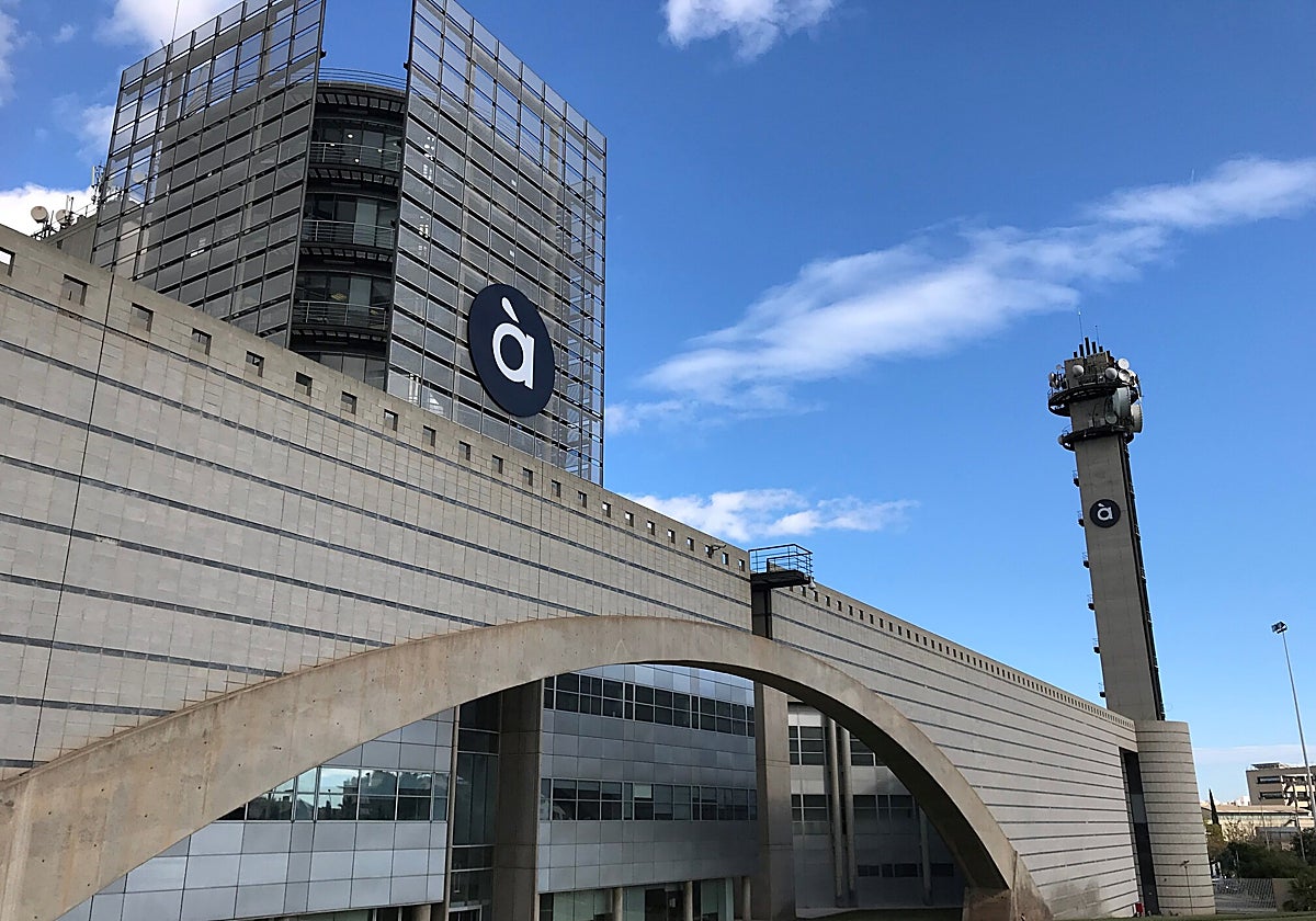 Imagen de archivo de la sede central de los estudios de À Punt