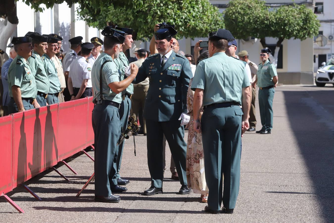 Fotos: Toma de posesión del coronel Ramón Clemente como jefe de la Guardia Civil en Córdoba