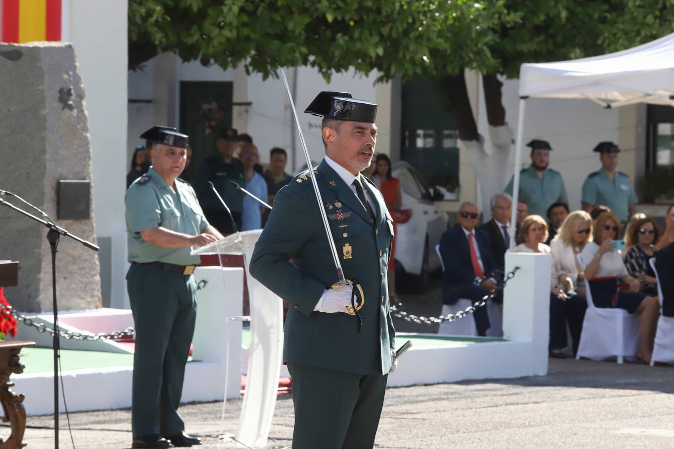 Fotos: Toma de posesión del coronel Ramón Clemente como jefe de la Guardia Civil en Córdoba
