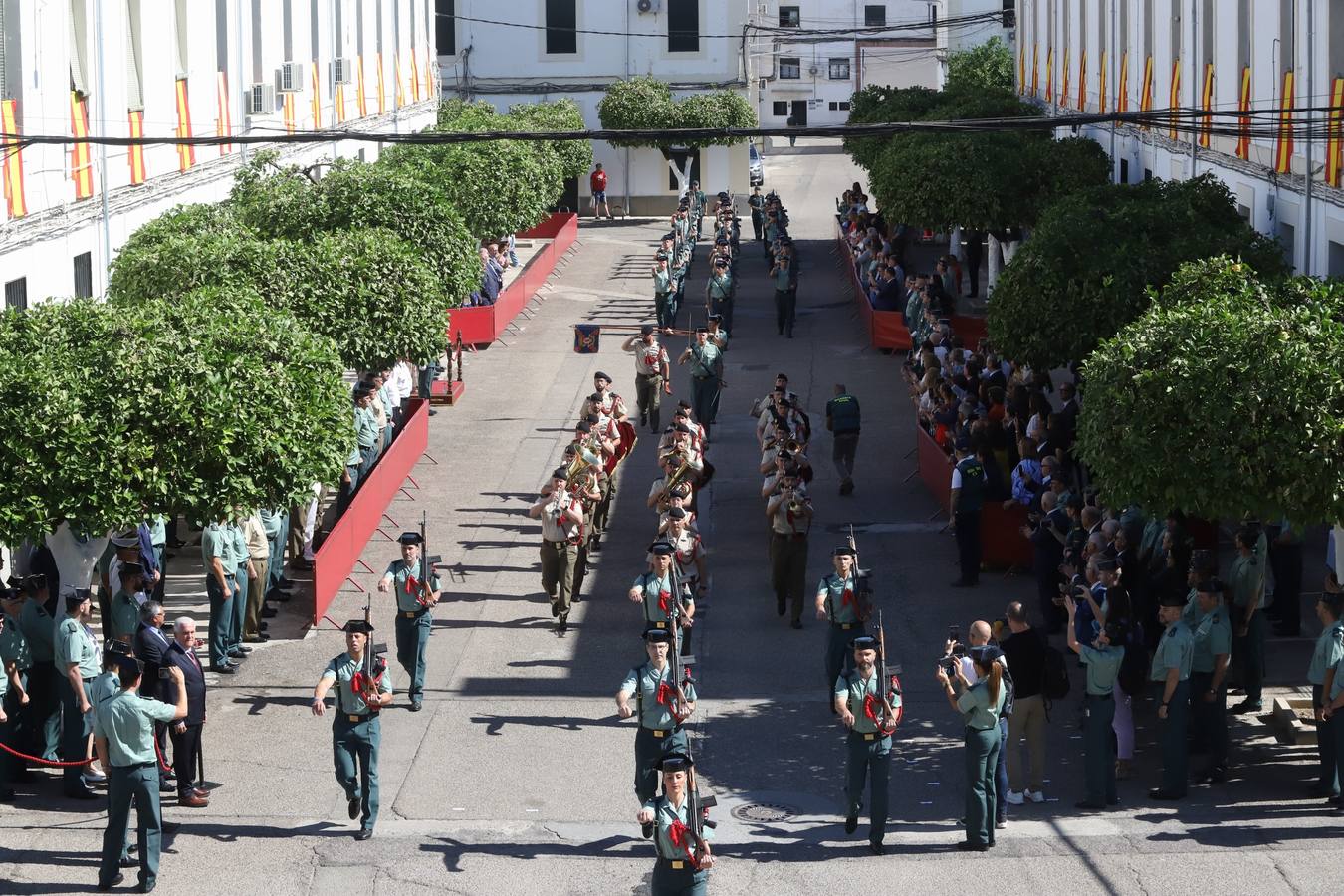 Fotos: Toma de posesión del coronel Ramón Clemente como jefe de la Guardia Civil en Córdoba