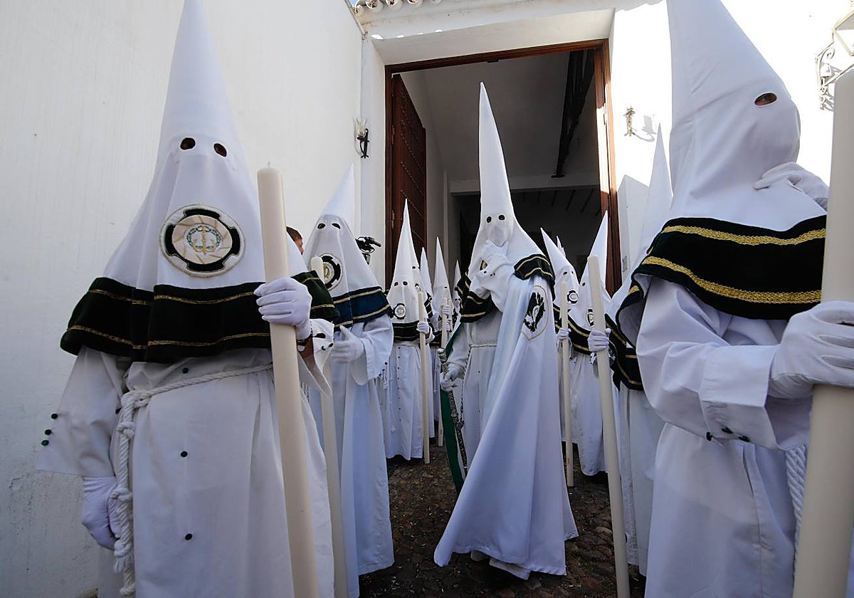 Nazarenos de la Paz y Esperanza, el pasado Miércoles Santo