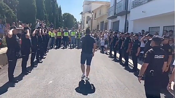 Recibe el alta hospitalaria el agente herido en Andújar este domingo mientras intentaba detener a un esquizofrénico