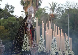La procesión de la Virgen de la Quinta Angustia en Córdoba, en imágenes