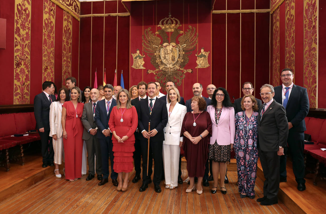 La toma de posesión de Carlos Velázquez como alcalde de Toledo, en imágenes