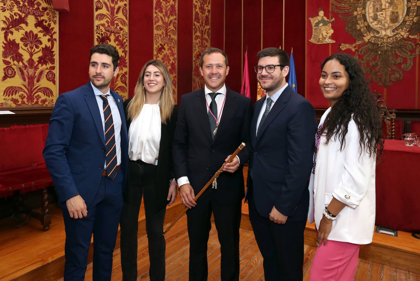 La toma de posesión de Carlos Velázquez como alcalde de Toledo, en imágenes