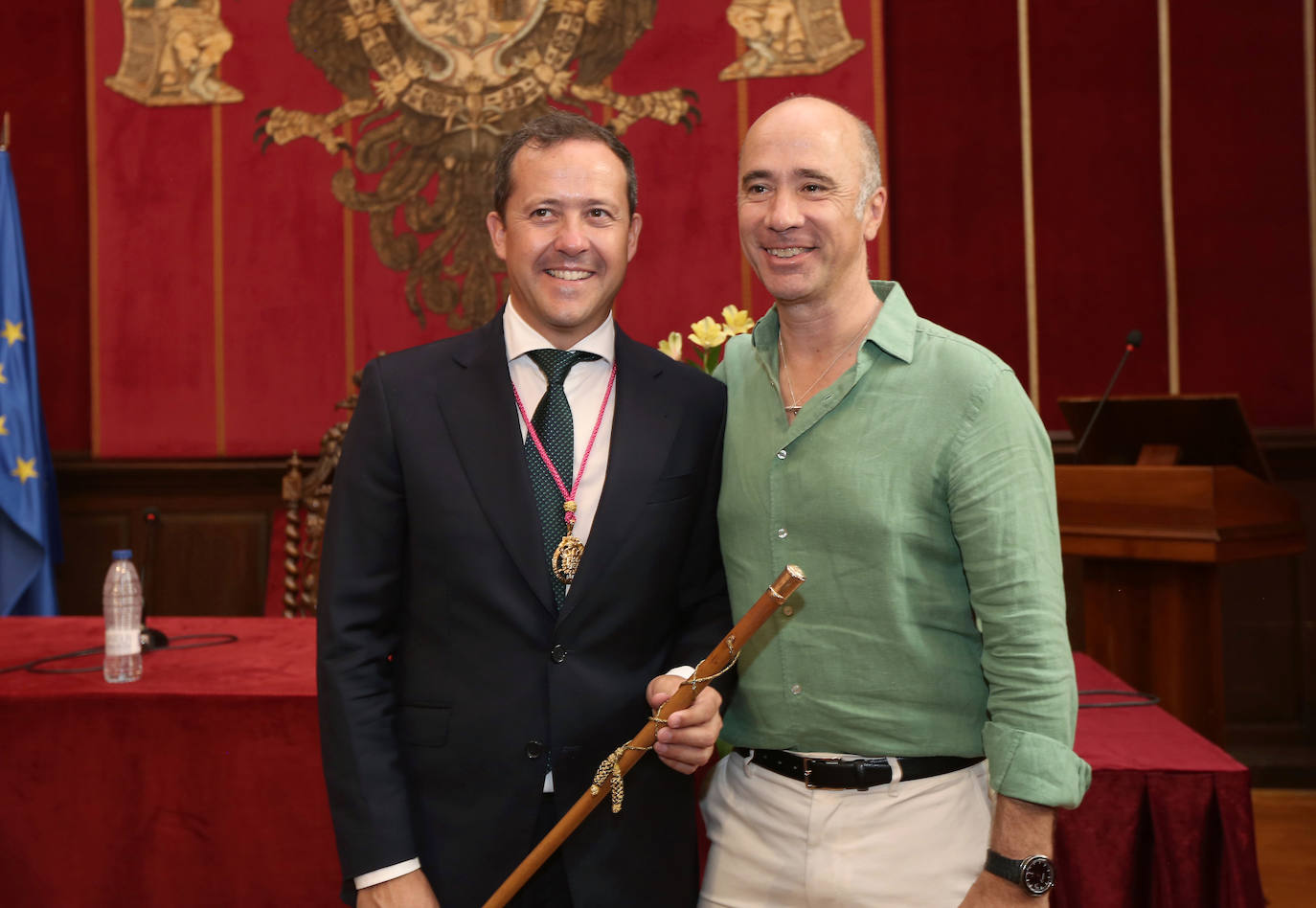 La toma de posesión de Carlos Velázquez como alcalde de Toledo, en imágenes