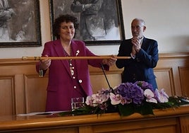 Goretti Sanmartín, del BNG, primera alcaldesa nacionalista de Santiago de Compostela