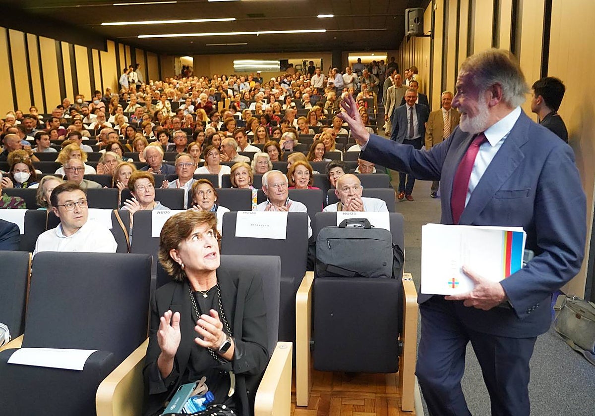 Jaime Mayor Oreja, hace unos días en Valladolid