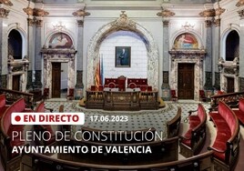 María José Catalá, nueva alcaldesa de Valencia: así ha sido el pleno de constitución del Ayuntamiento