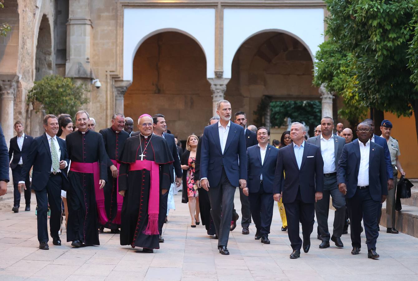 Fotos: La visita de los Reyes de España y Jordania a la Mezquita-Catedral de Córdoba