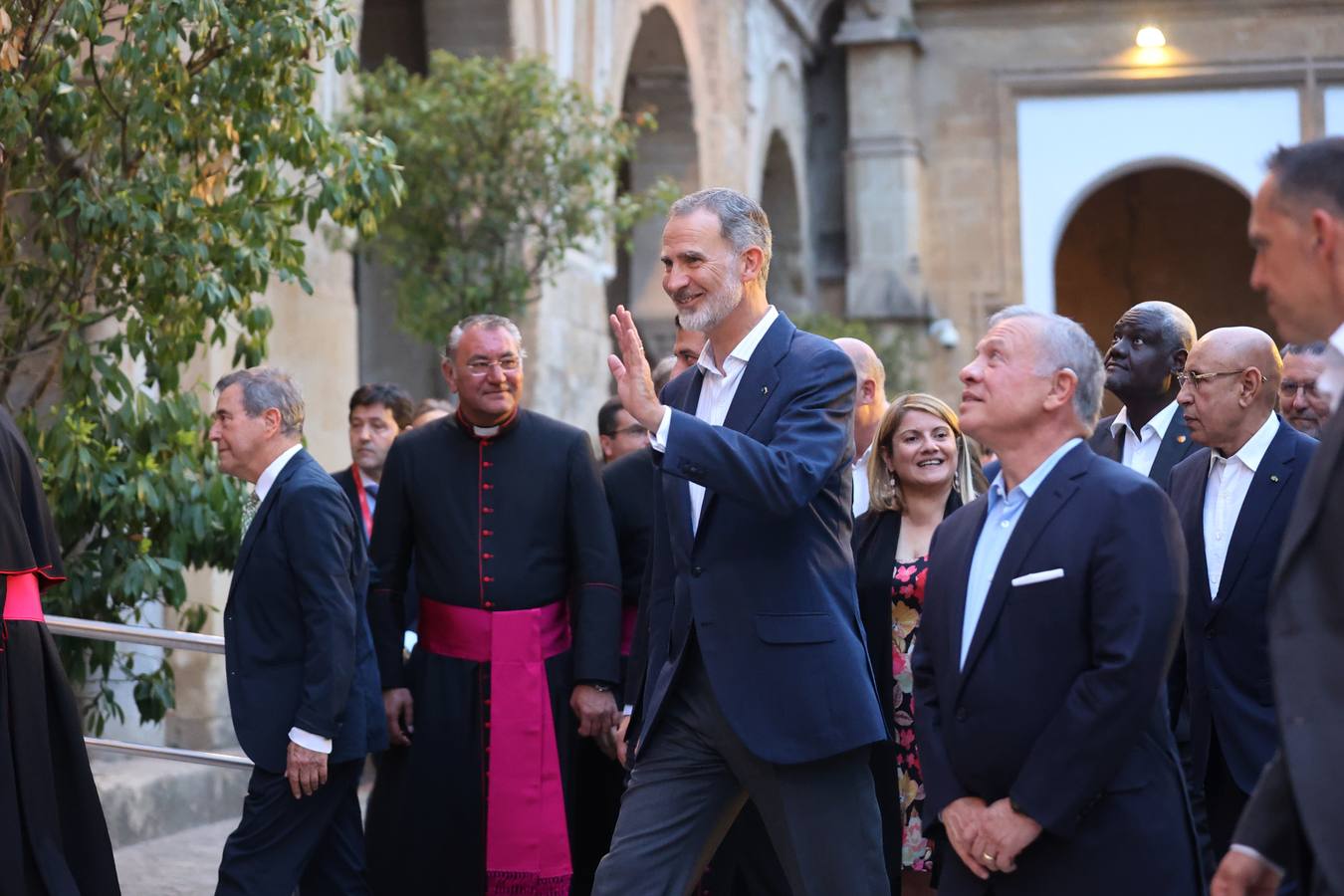 Fotos: La visita de los Reyes de España y Jordania a la Mezquita-Catedral de Córdoba