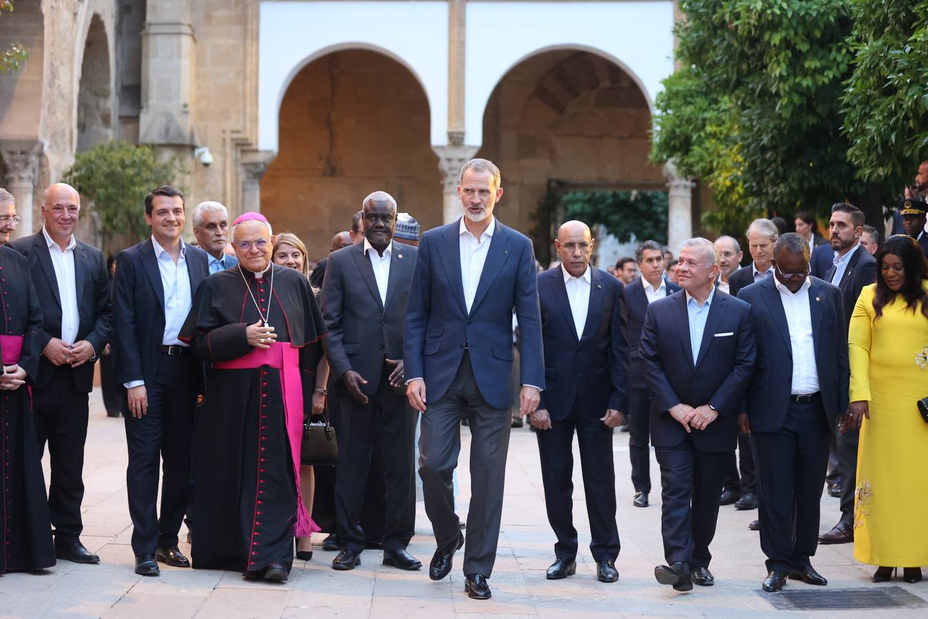 Fotos: La visita de los Reyes de España y Jordania a la Mezquita-Catedral de Córdoba