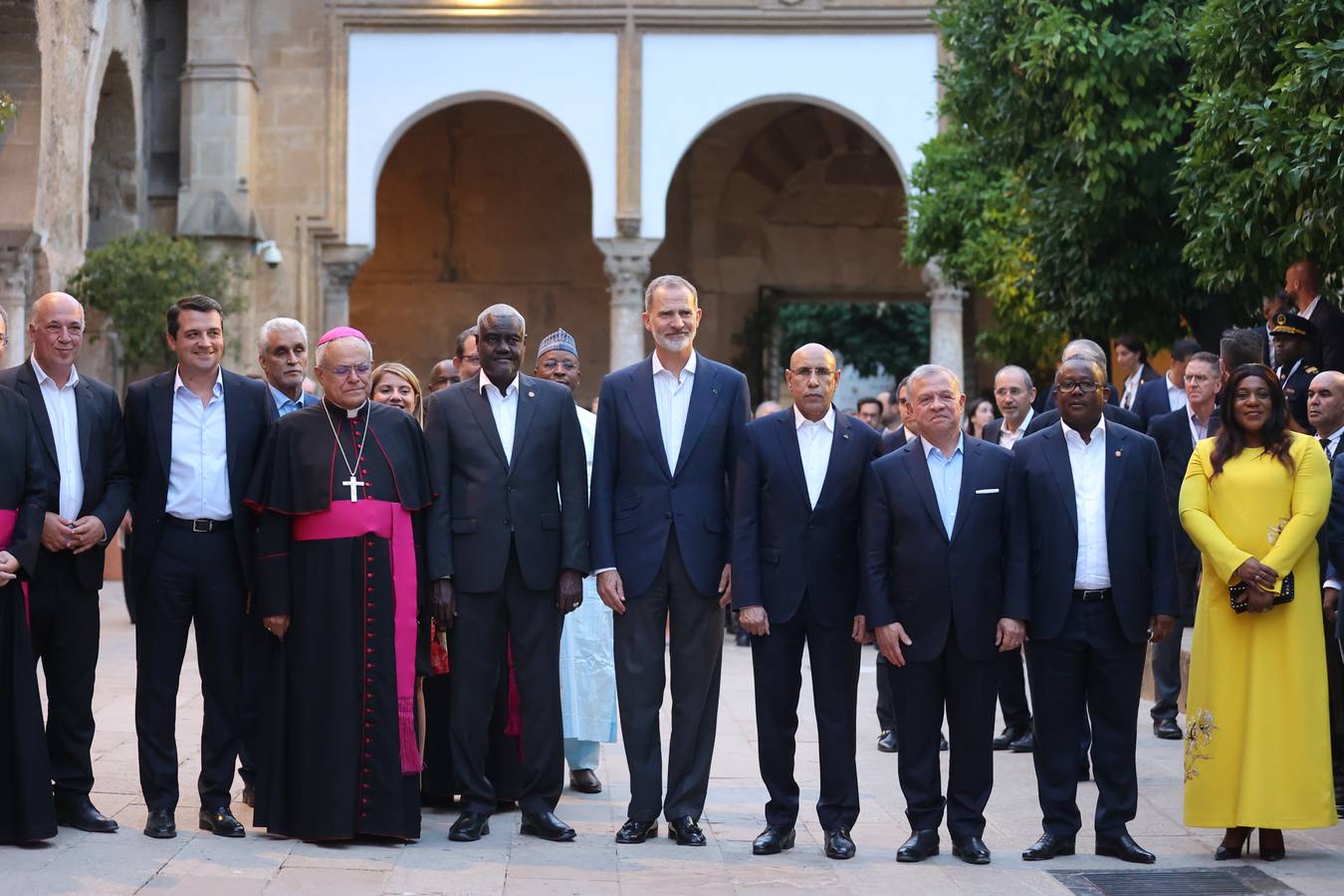 Fotos: La visita de los Reyes de España y Jordania a la Mezquita-Catedral de Córdoba