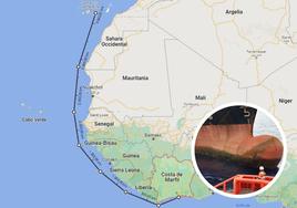Rescatan a dos polizones en la pala de un barco en Las Palmas, que serán repatriados a Costa de Marfil