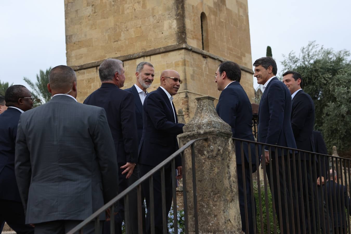 Fotos: Felipe VI y Abdalá II de Jordania llegan a Córdoba para la cumbre sobre Oriente Próximo