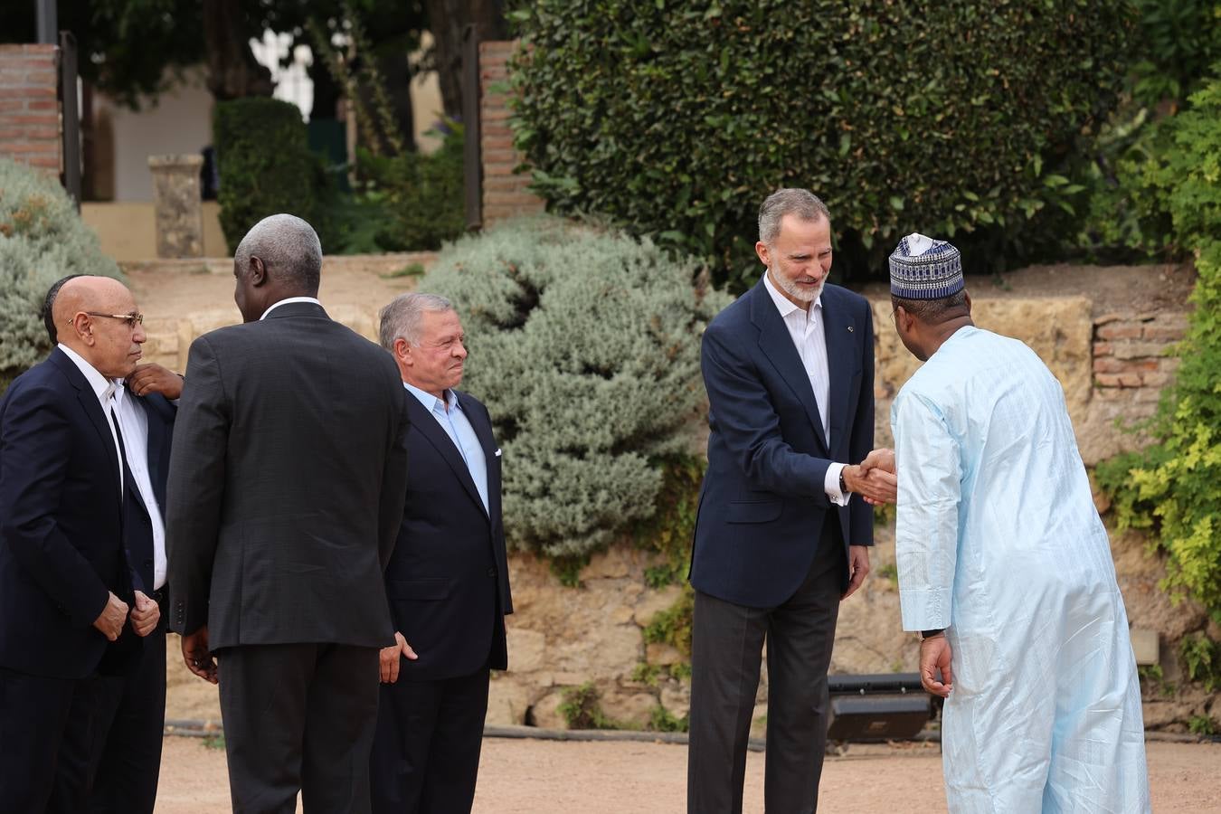 Fotos: Felipe VI y Abdalá II de Jordania llegan a Córdoba para la cumbre sobre Oriente Próximo