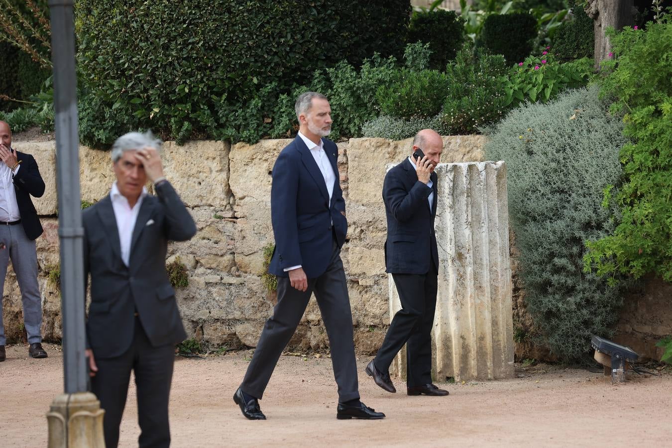 Fotos: Felipe VI y Abdalá II de Jordania llegan a Córdoba para la cumbre sobre Oriente Próximo