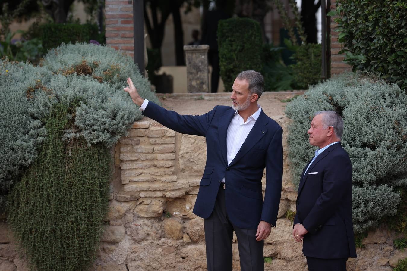 Fotos: Felipe VI y Abdalá II de Jordania llegan a Córdoba para la cumbre sobre Oriente Próximo