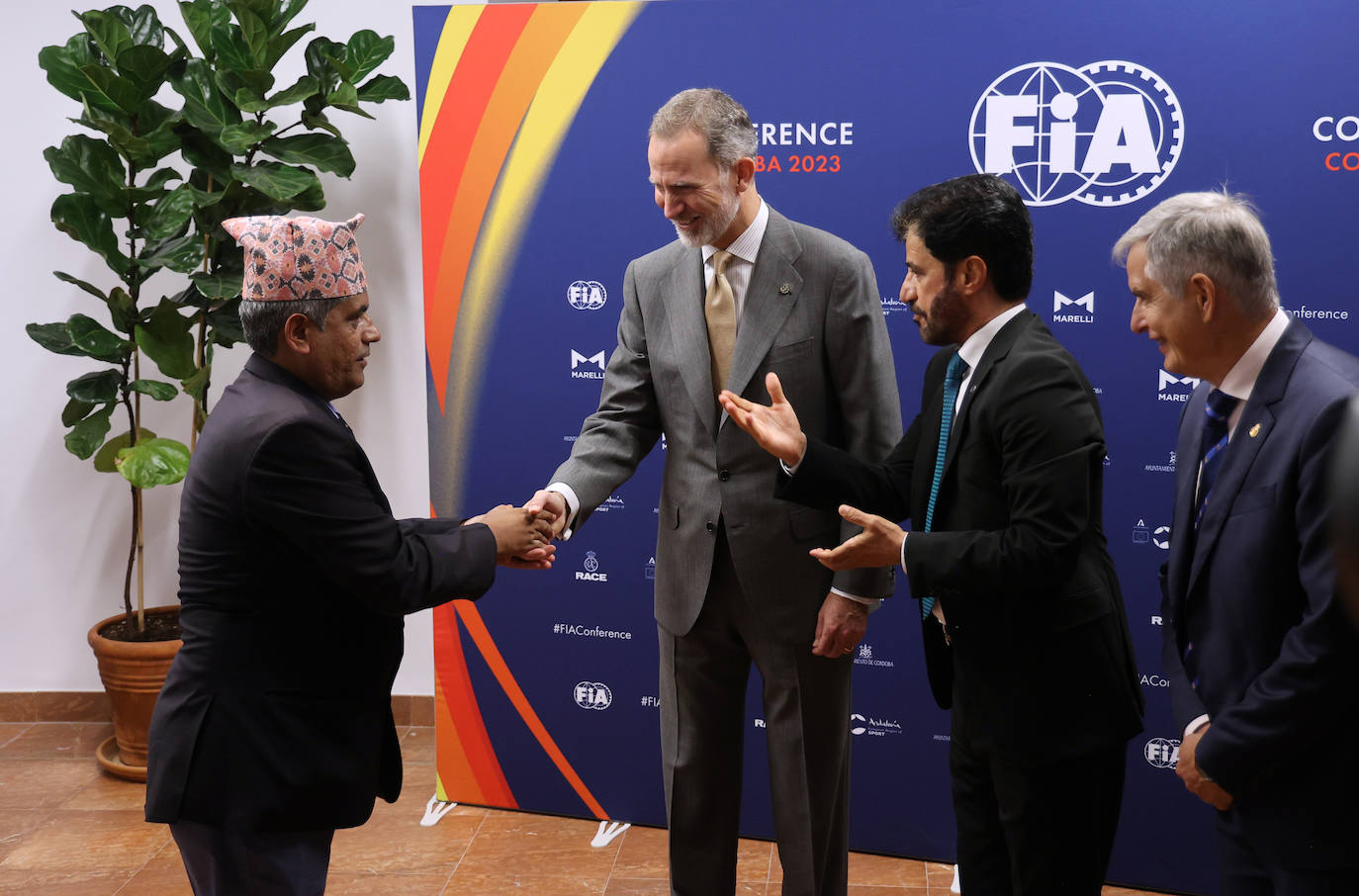 La audiencia de Felipe VI a la FIA y la UCO en Córdoba, en imágenes