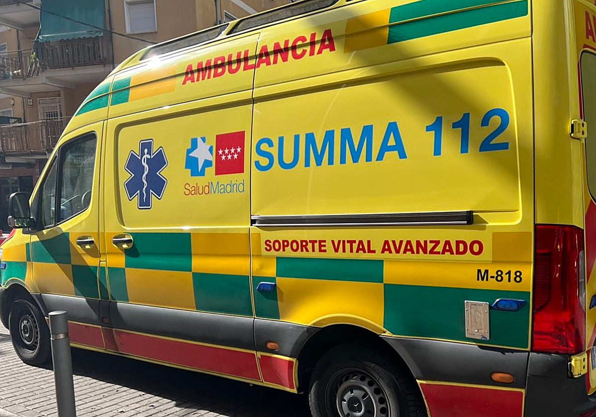Una ambulancia del Summa 112