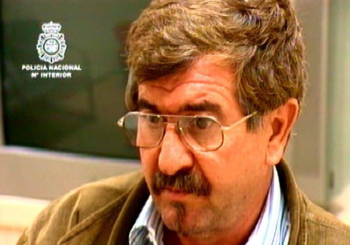 José Manuel Inciarte, cuando fue detenido en 2009