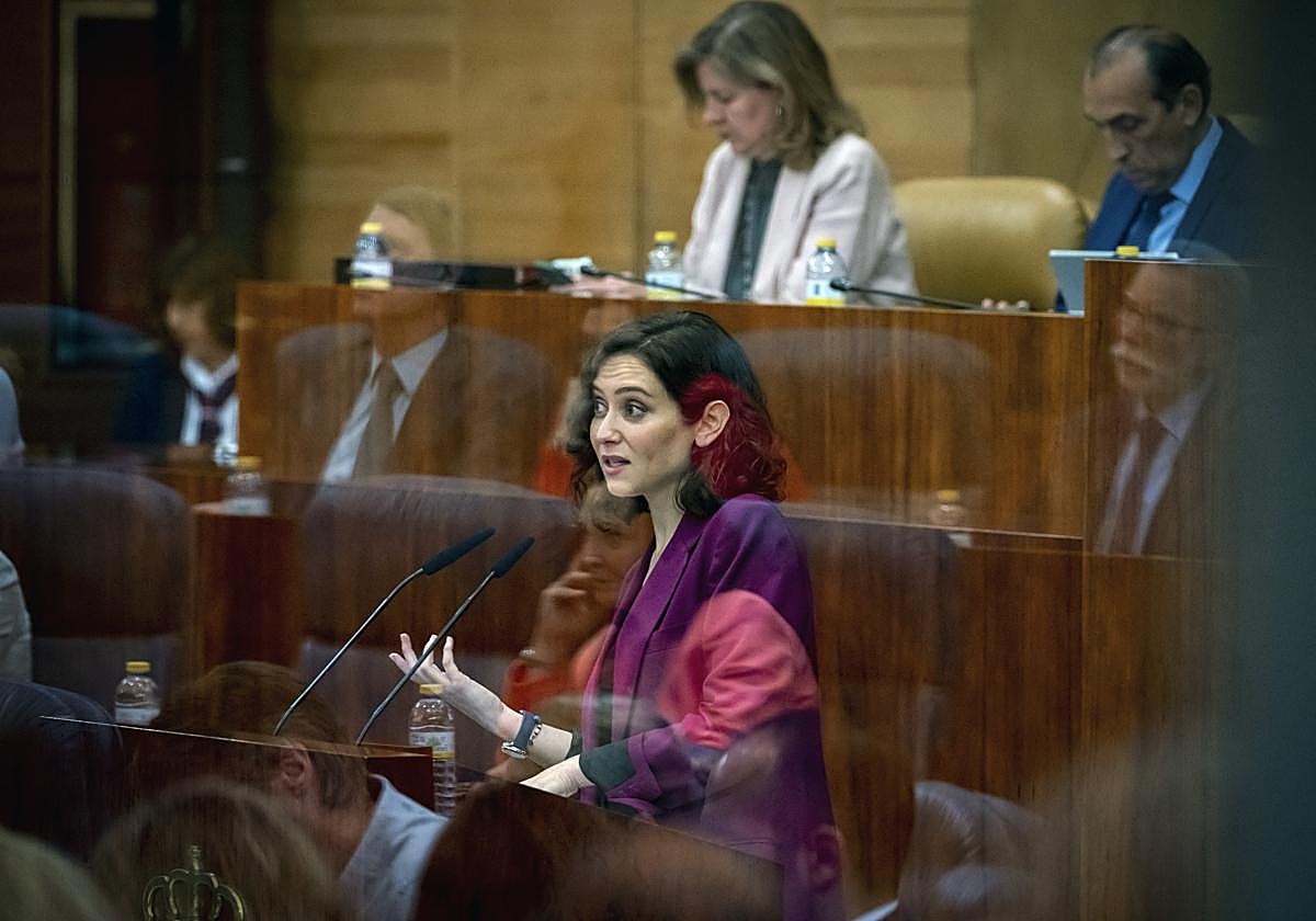 Debate de investidura de Ayuso como presidenta en la Comunidad de Madrid, en directo