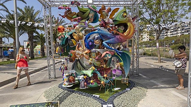 La hoguera infantil ganadora, Baver-Els Antigons