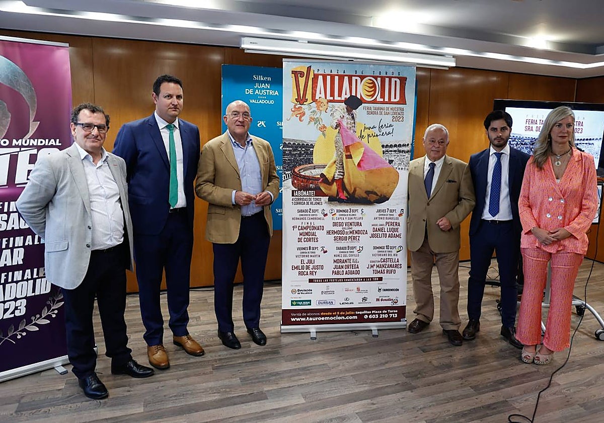 Presentación del cartel para la feria taurina de Nuestra Señora de San Lorenzo de Valladolid