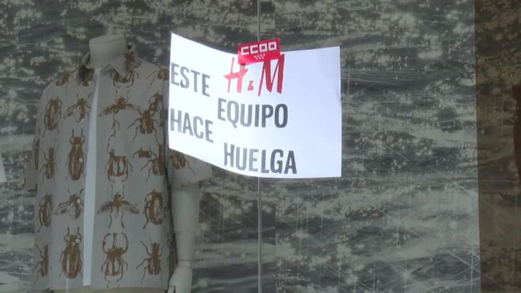 H&M de huelga durante las rebajas