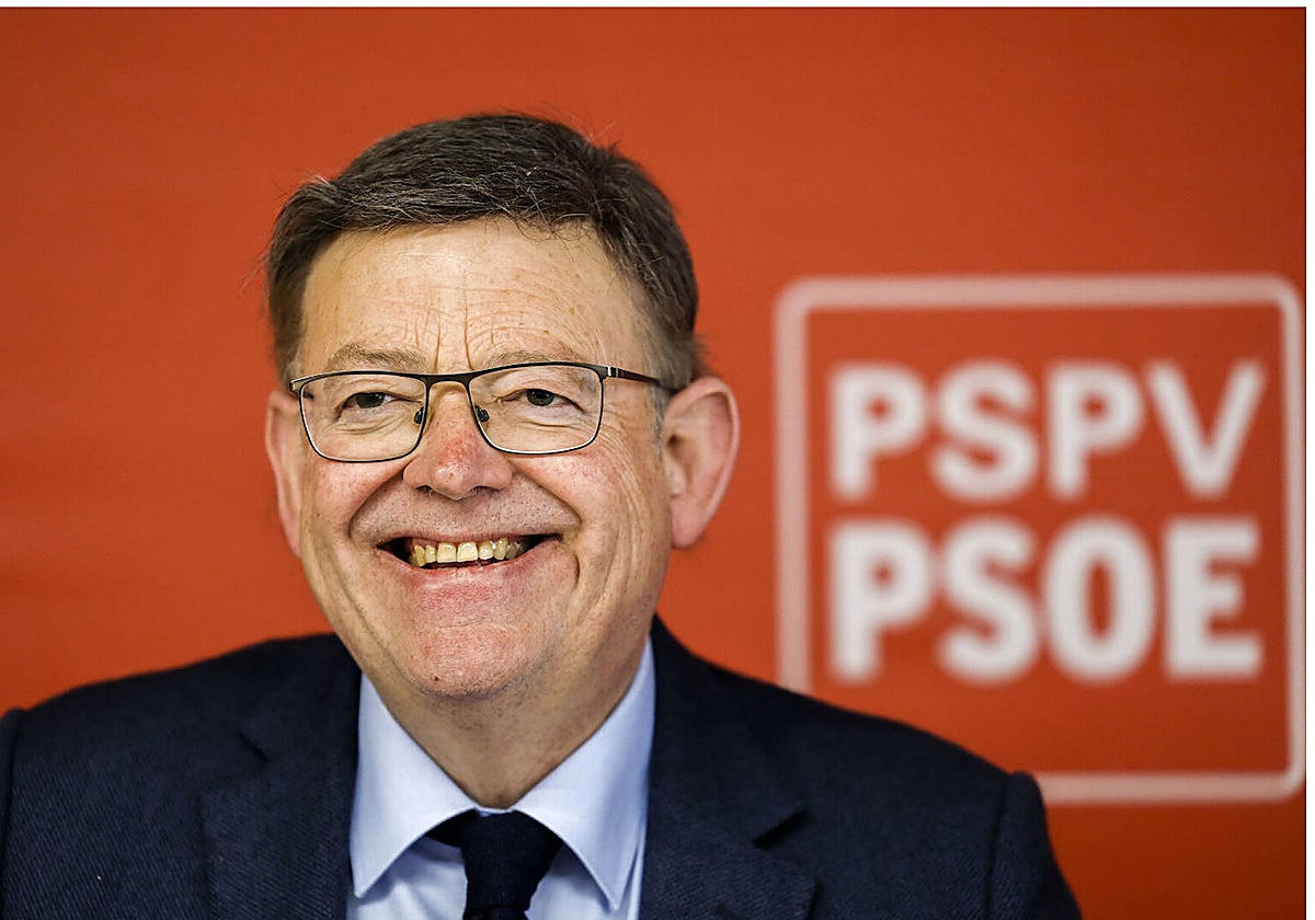 Imagen del presidente de la Generalitat Valenciana en funciones, Ximo Puig