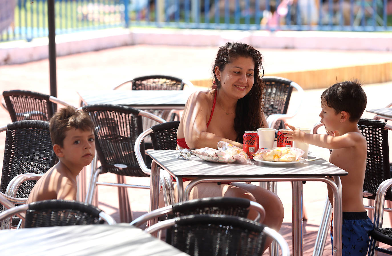 Fotos: El sofocante calor en Córdoba en el primer fin de semana de verano