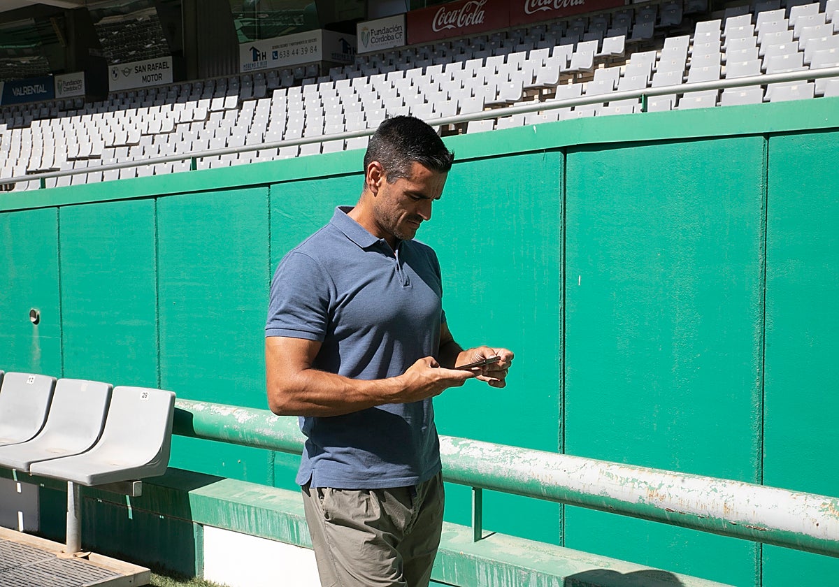 El director deportivo del Córdoba CF, Juan Gutiérrez 'Juanito'