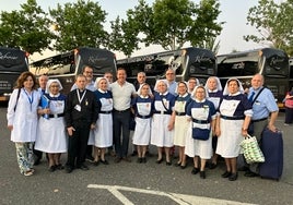 Medio millar de toledanos participan en la peregrinación de la Hospitalidad Nuestra Señora de Lourdes