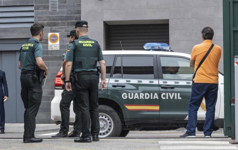 Imagen de archivo de agentes de la Guardia Civil