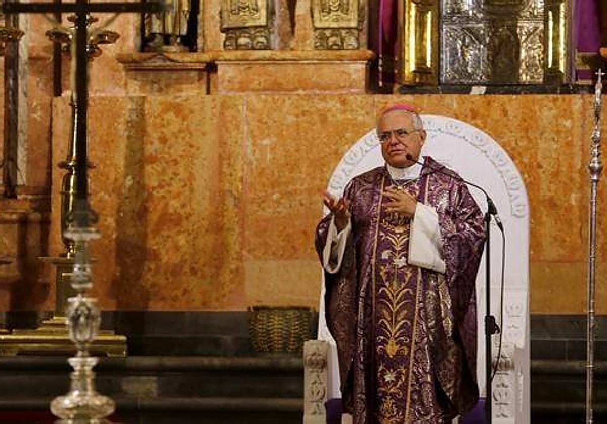 El obispo de Córdoba, monseñor Demetrio Fernández