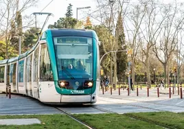 La T4 del Tram, sin servicio hasta septiembre por las obras del tranvía por el centro de Barcelona