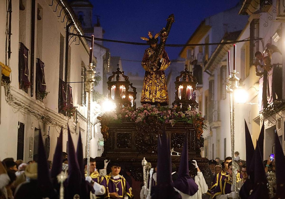El Señor de la Pasión, el Miércoles Santo en su estación de penitencia